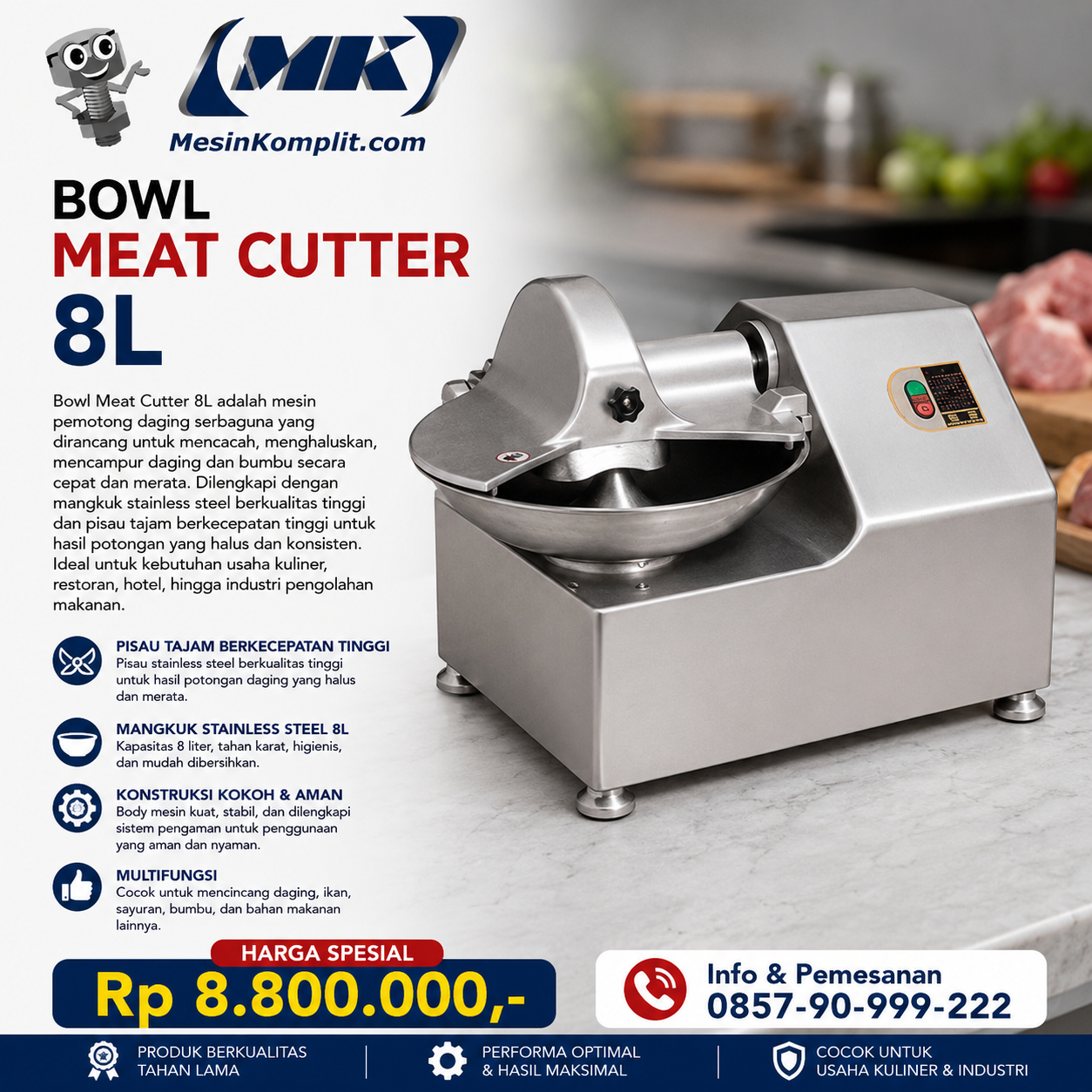 Bowl Cutter Daging (...